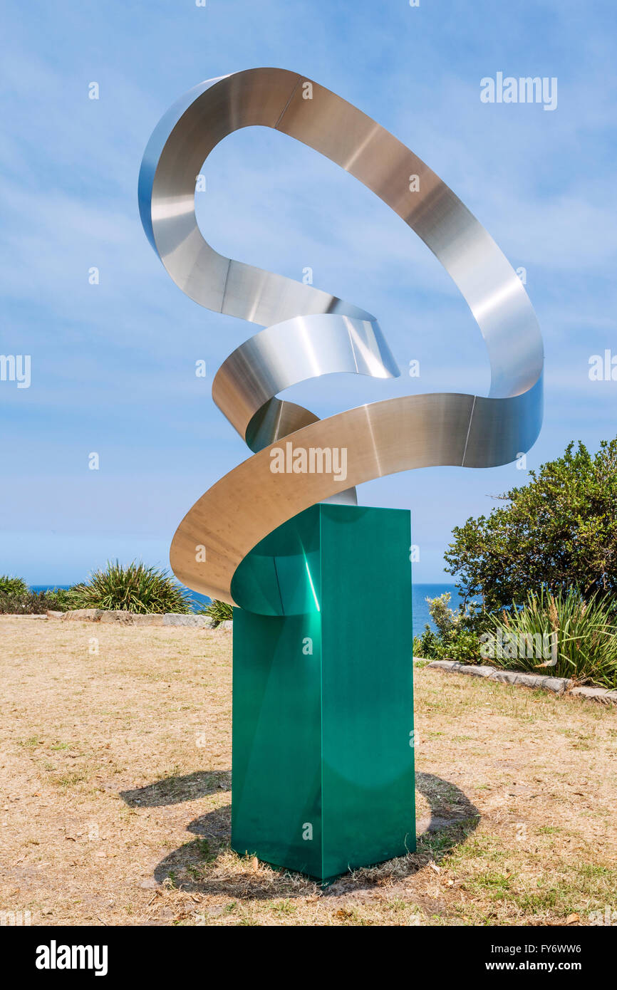 Australien, New South Wales, Sydney, Skulptur von Meer 2011, Jahresausstellung im freien Kunst zwischen Bondi und Tamarama Stockfoto