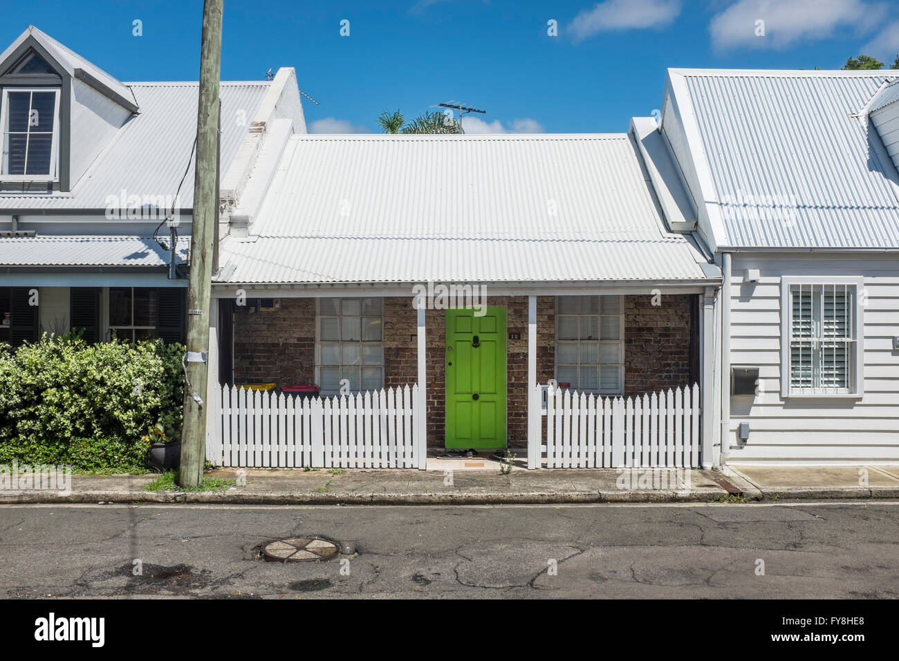 Haus in Paddington, Sydney, New South Wales, Australien Stockfoto