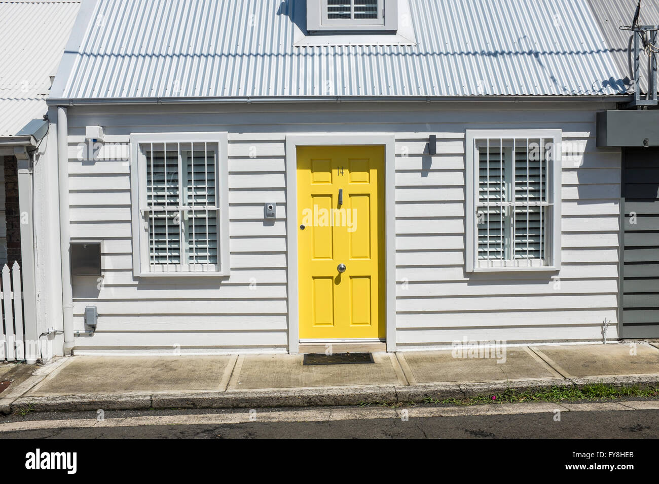 Haus in Paddington, Sydney, New South Wales, Australien Stockfoto