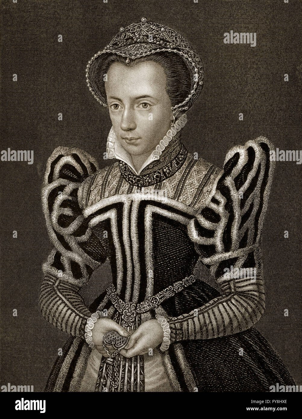 Maria i., 1516-1558, Königin von England und Irland Stockfoto