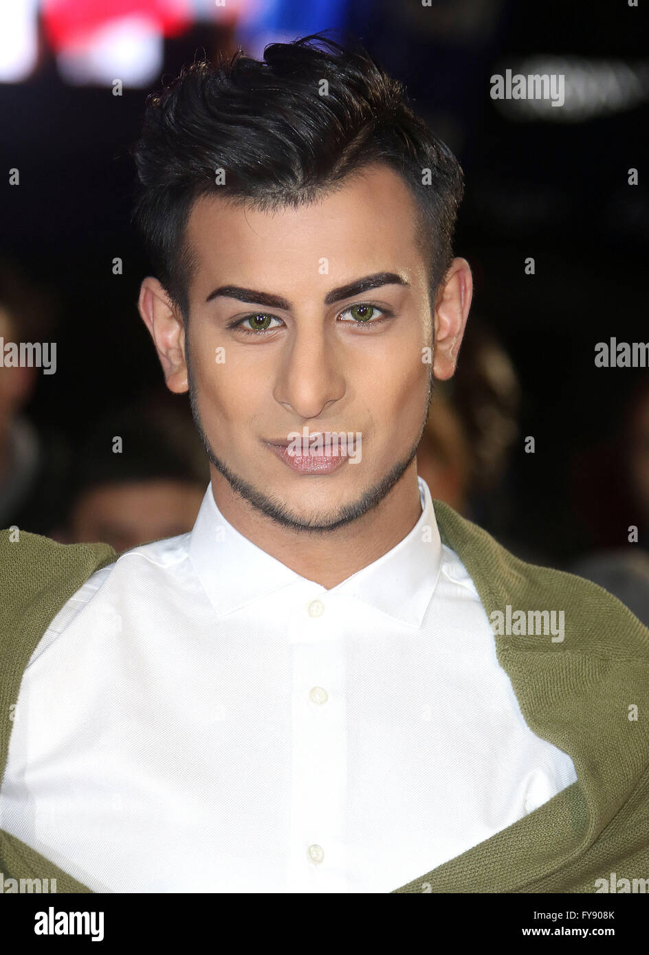 15. März 2016 - Junaid Ahmed Teilnahme an "The Pass" UK Premiere im Odeon Leicester Square in London, Vereinigtes Königreich. Stockfoto