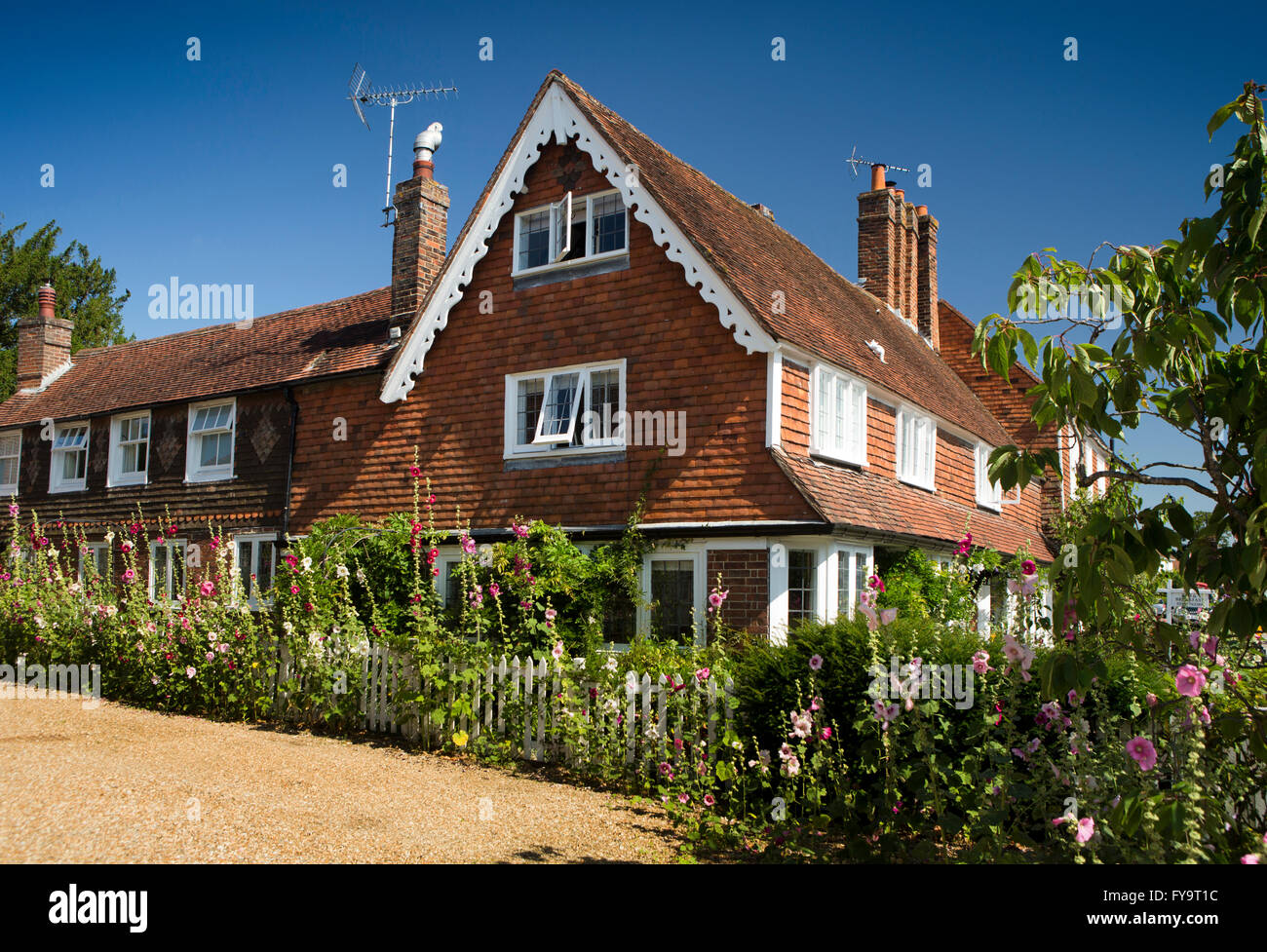 UK, Kent, Tenterden, Ashford Road, Little Dane Court historischen Haus B & B Stockfoto