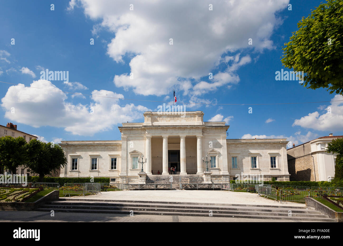 Palais de Justice, Saintes, Poitou-Charentes, Frankreich Stockfoto