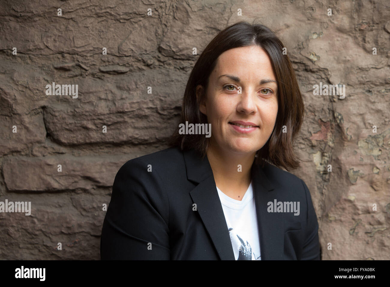 Schottische Labour-Chef Kezia Dugdale beim Edinburgh Festival Stockfoto