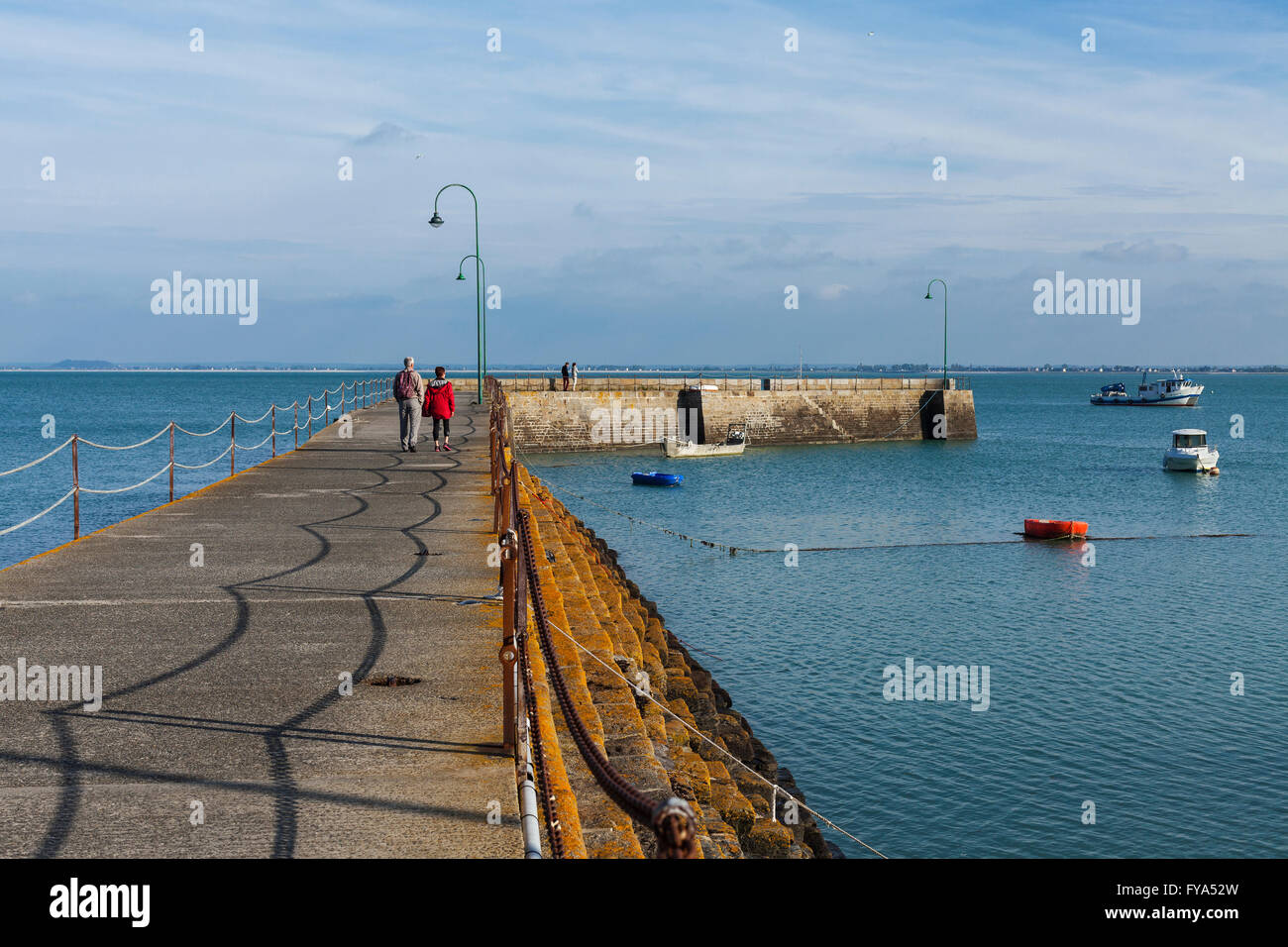 Port de Cancale Bretagne, 2015 Stockfoto