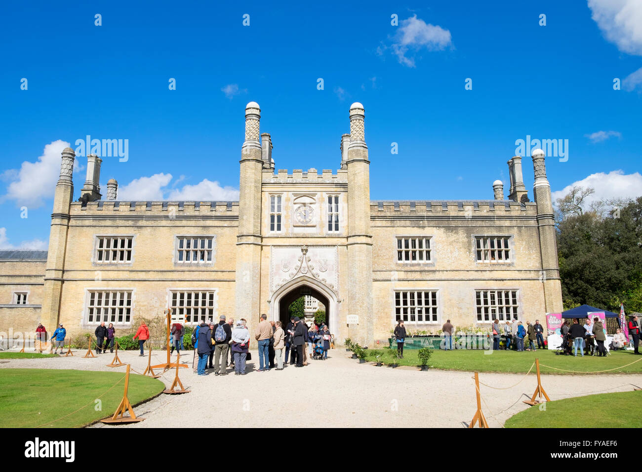 Tregothnan Wirtschaftsgebäude, Cornwall, UK Stockfoto