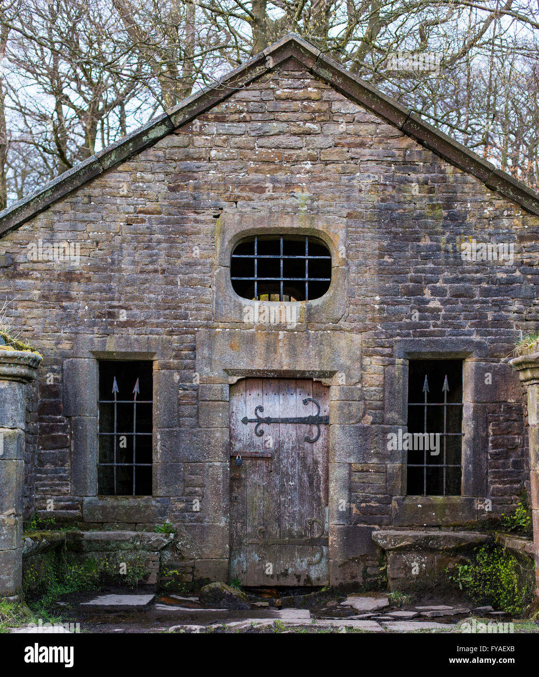 Das Brunnenhaus, JEEMS Hall, Tockholes, Lancashire. Stockfoto
