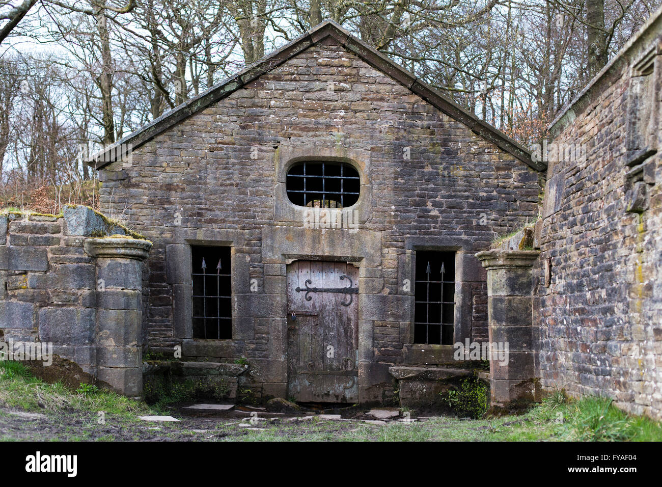 Das Brunnenhaus, JEEMS Hall, Tockholes, Lancashire. Stockfoto