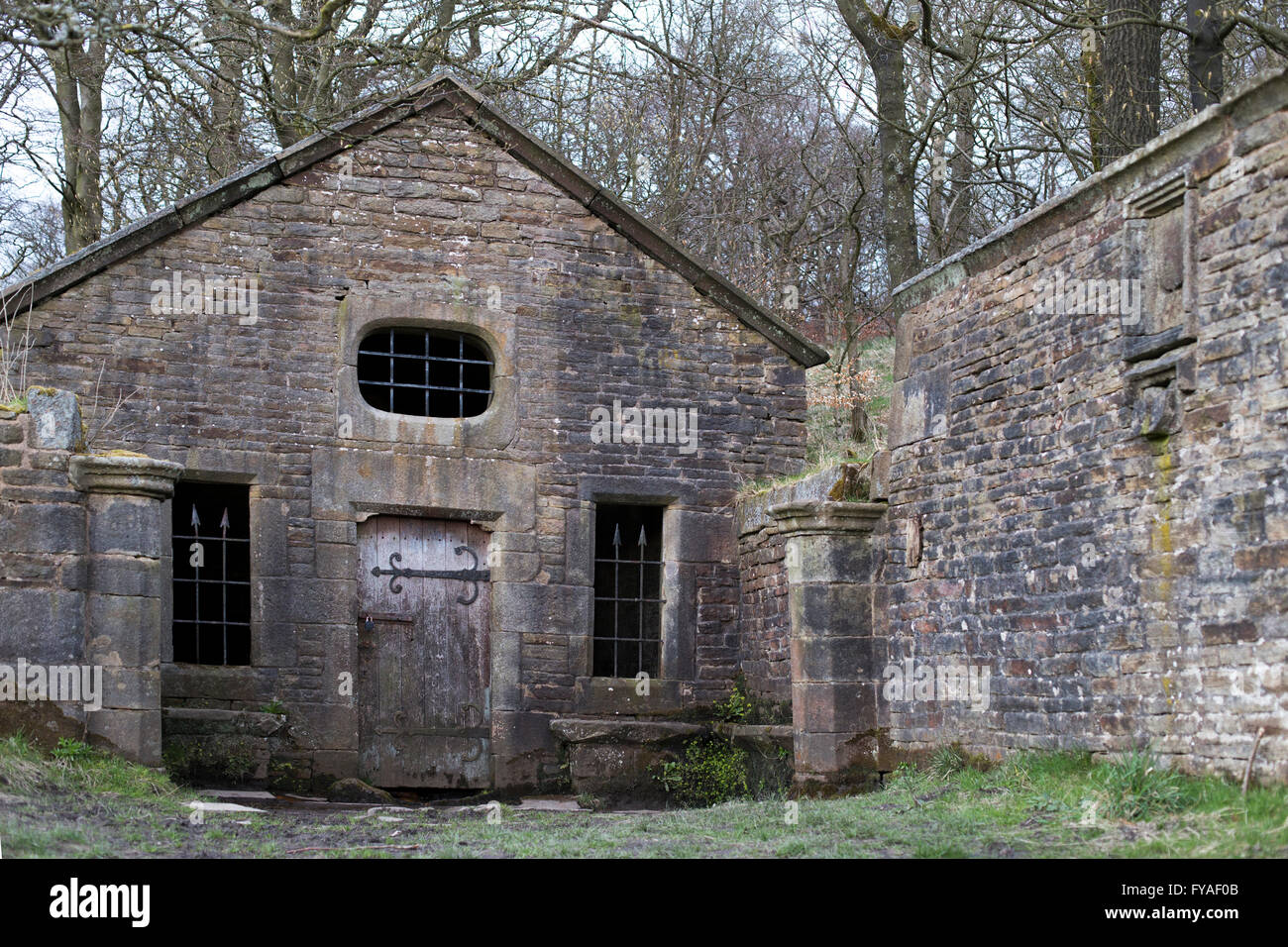 Das Brunnenhaus, JEEMS Hall, Tockholes, Lancashire. Stockfoto