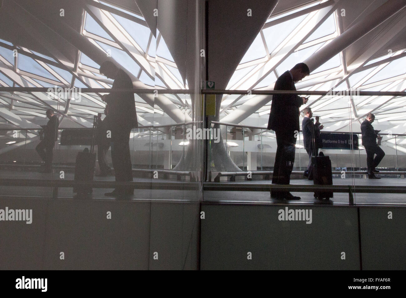 Kings Cross Station, London, UK Stockfoto