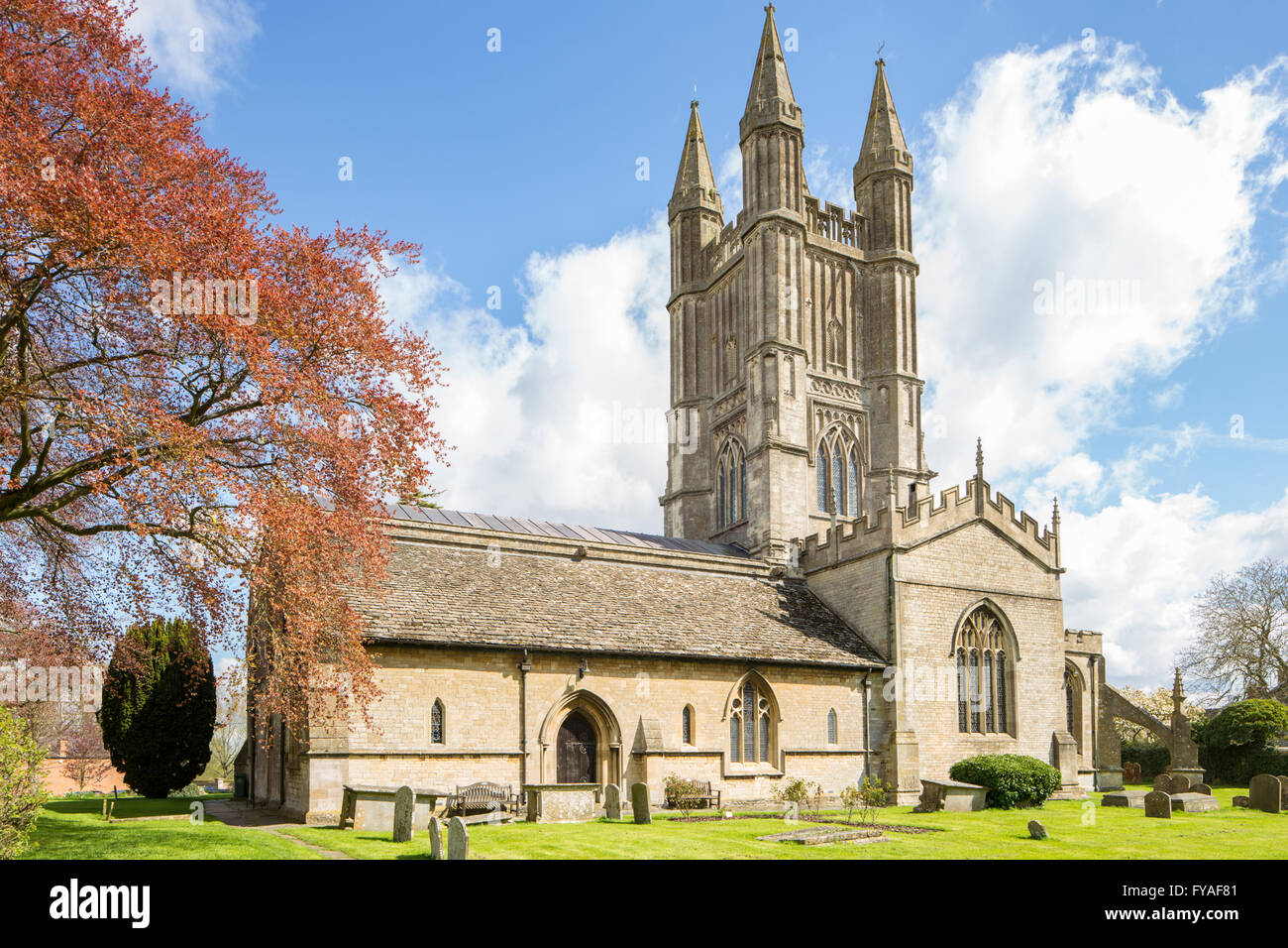 Kirche St. Sampson, Cricklade, Wiltshire, England, Vereinigtes Königreich Stockfoto