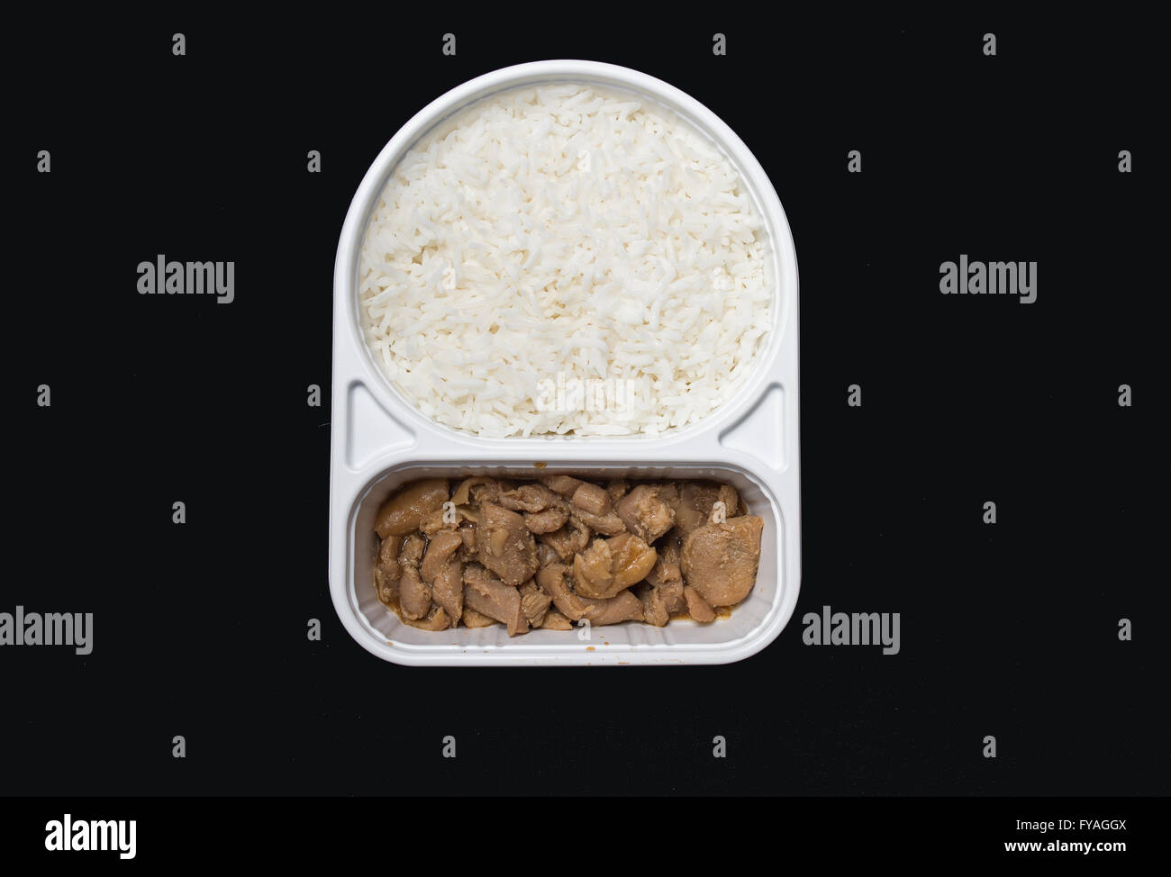 Teriyaki Chicken fastfood Stockfoto