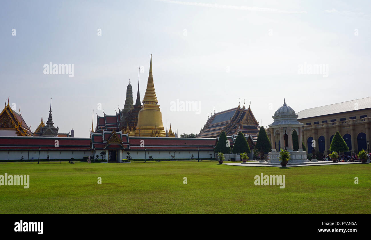 traditionellen Palast des Königs in bangkok Stockfoto
