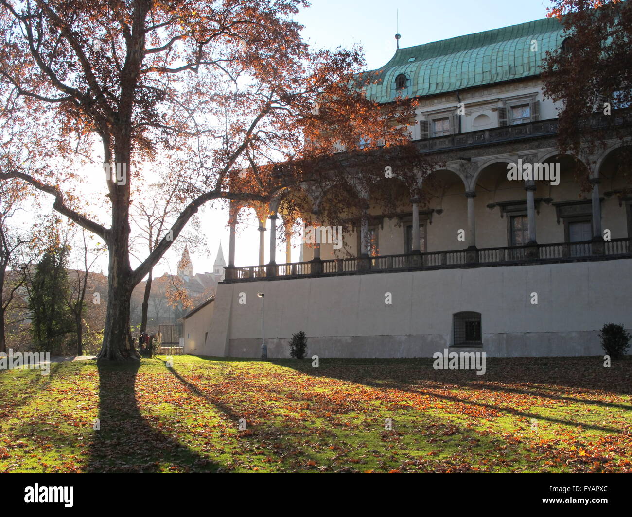 Prag, Tschechische Republik, Sommer Schloss der Königin Anna Stockfoto