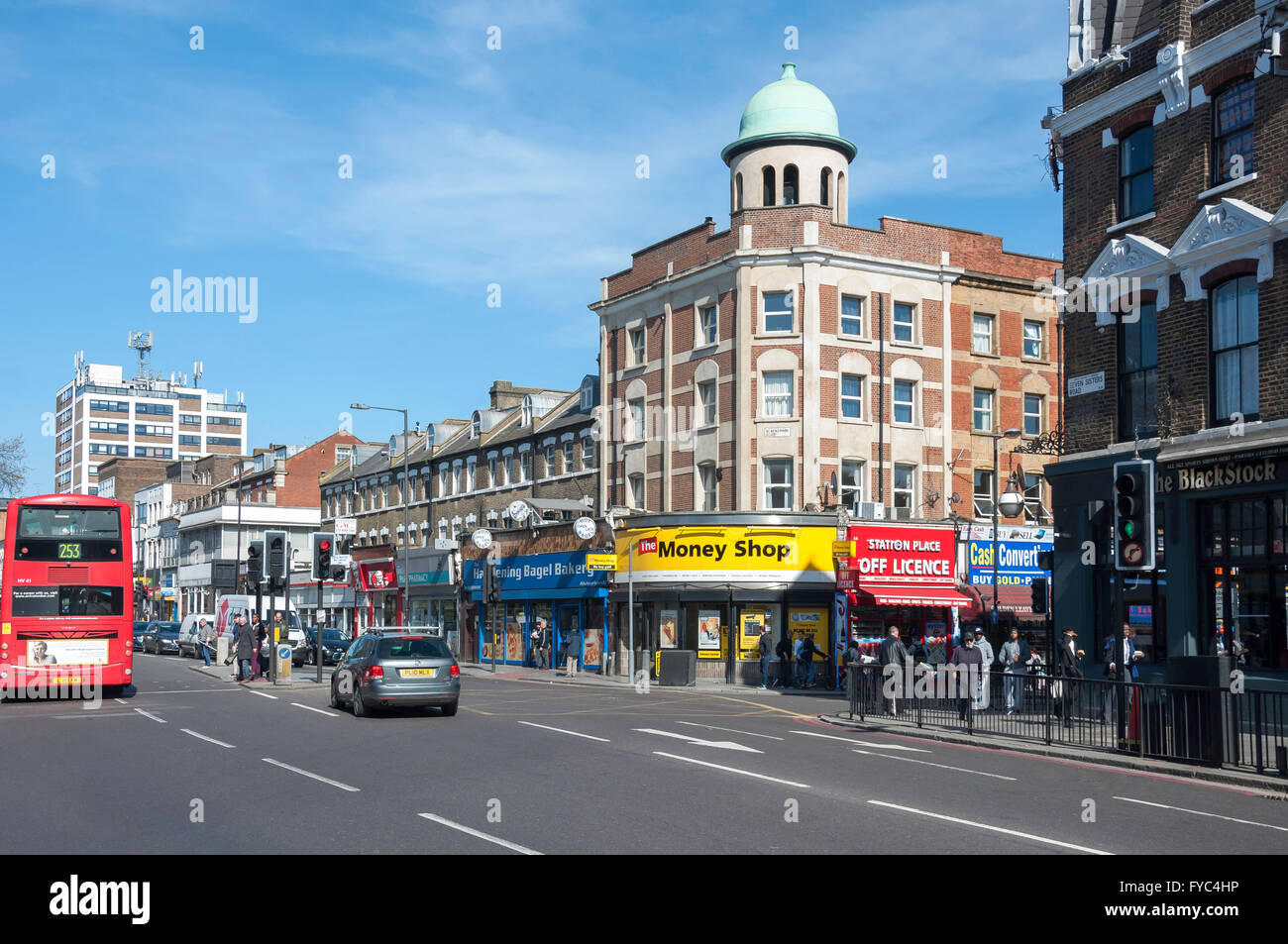 Seven Sisters Road, Finsbury Park, London Borough von Haringey, Greater