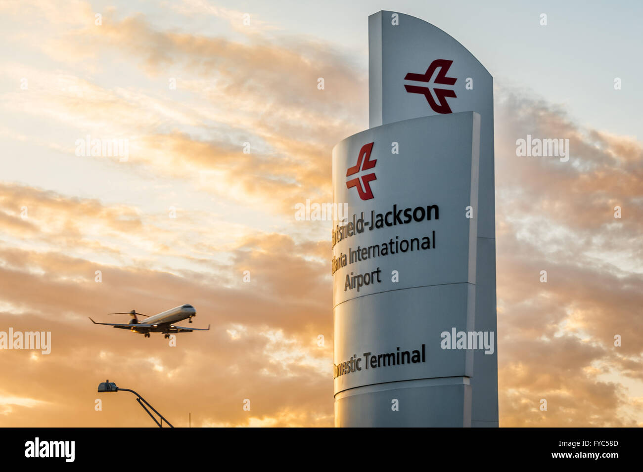 Hartsfield-Jackson Atlanta International Airport in Atlanta, Georgia, USA. Stockfoto