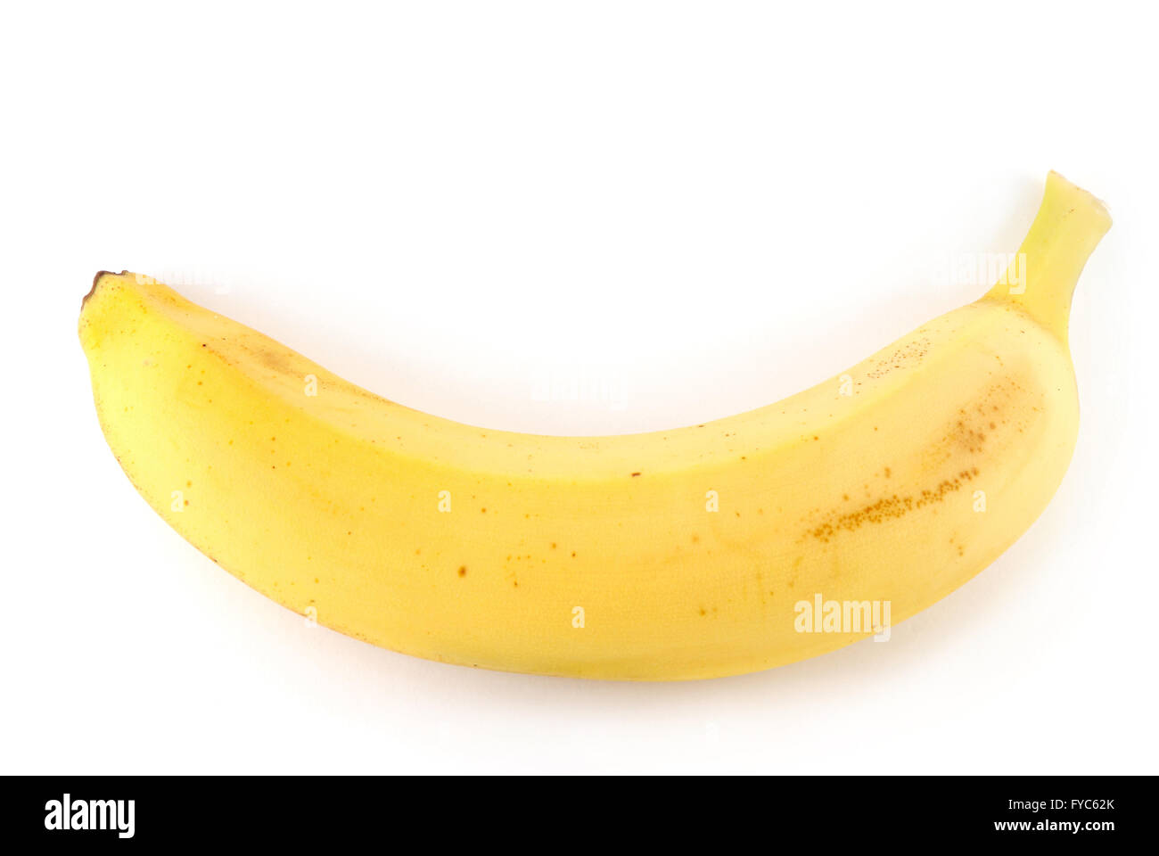isolierte Banane Stockfoto