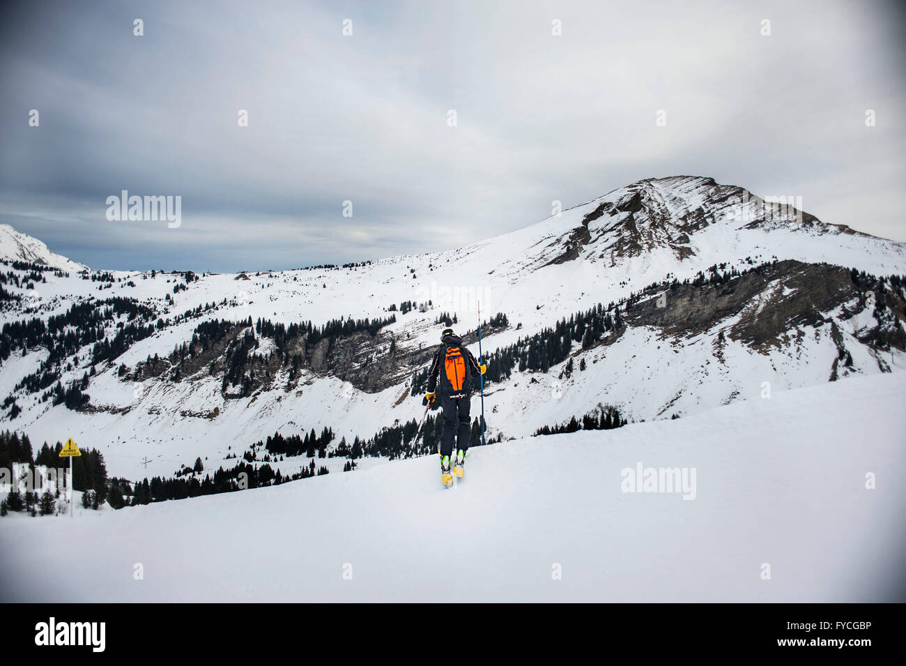 SKI PATROL Stockfoto