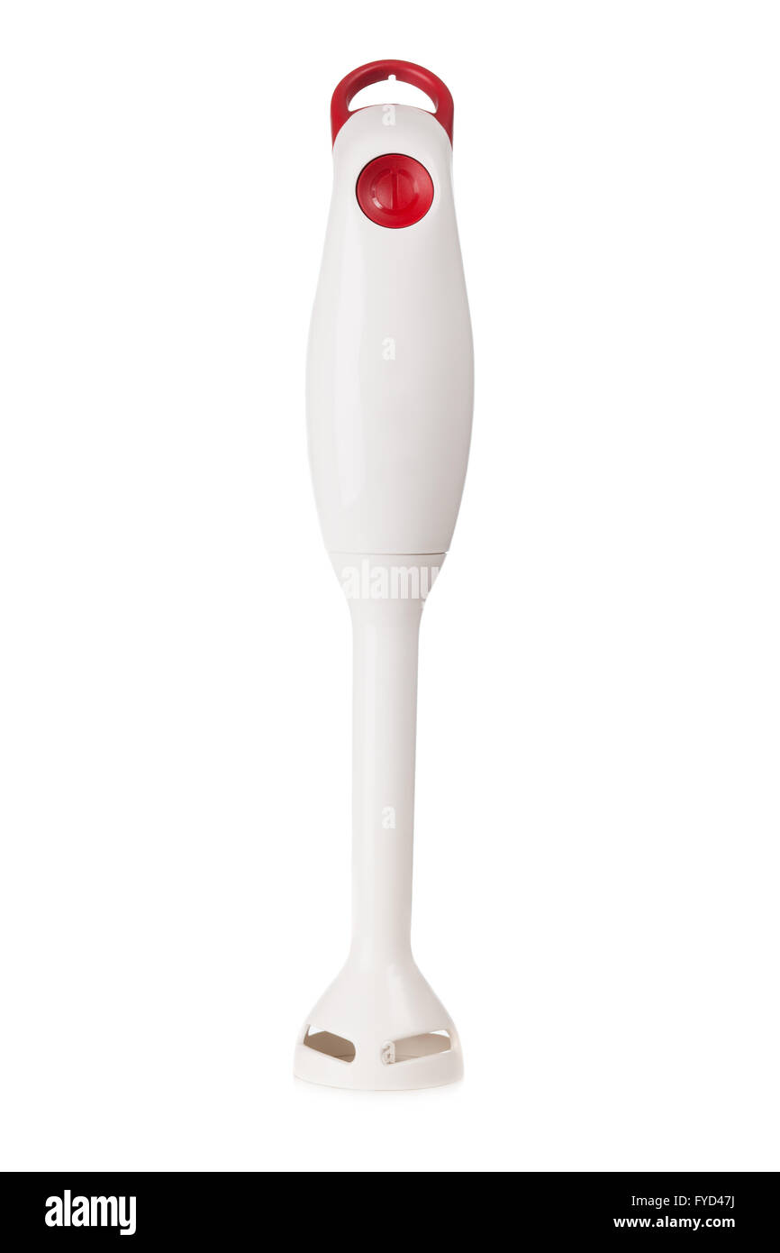 Stabmixer, isoliert Stockfoto
