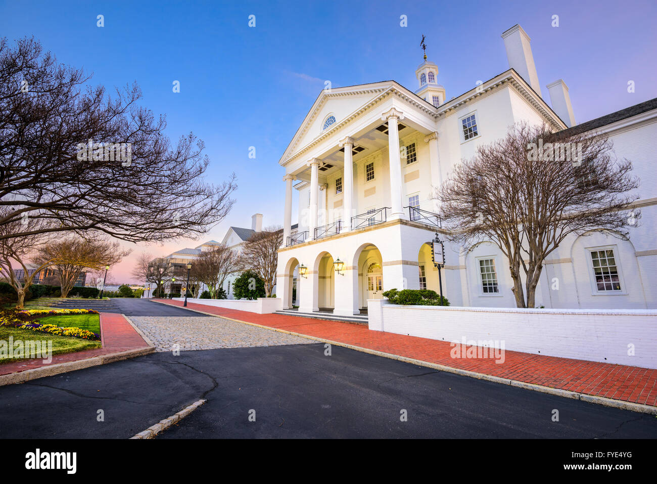 Richmond, Virginia, USA historischer Architektur. Stockfoto