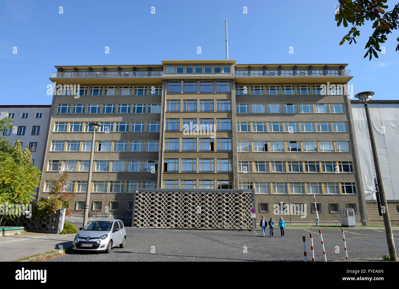 Haus 1, Stasi-Museum, Normannenstraße, Lichtenberg, Berlin, Deutschland Stockfoto