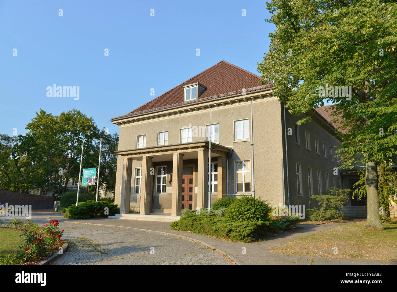 Deutsch-Russischen Museum, Zwieseler Strasse, Karlshorst, Lichtenberg, Berlin, Deutschland Stockfoto