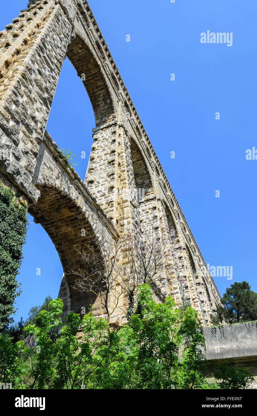 ROQUEFAVOR, AQUEDUC, BDR FRANKREICH 13 Stockfoto
