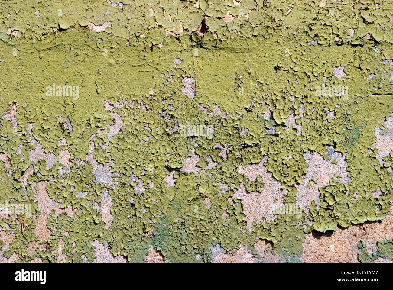 Alte grüne Farbe Textur für Hintergrund Stockfoto