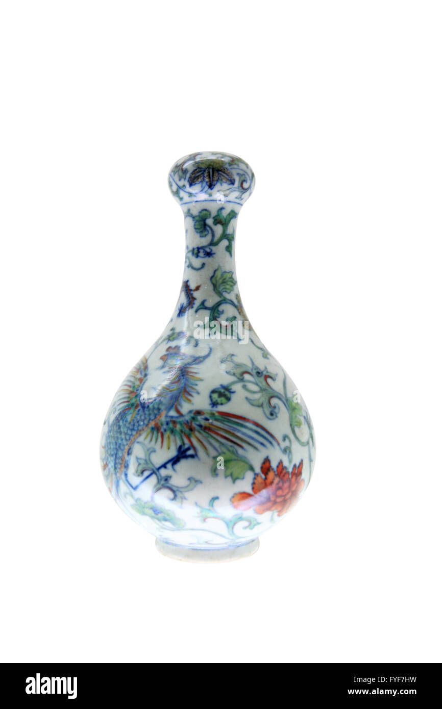 Asiatische Vase Stockfoto