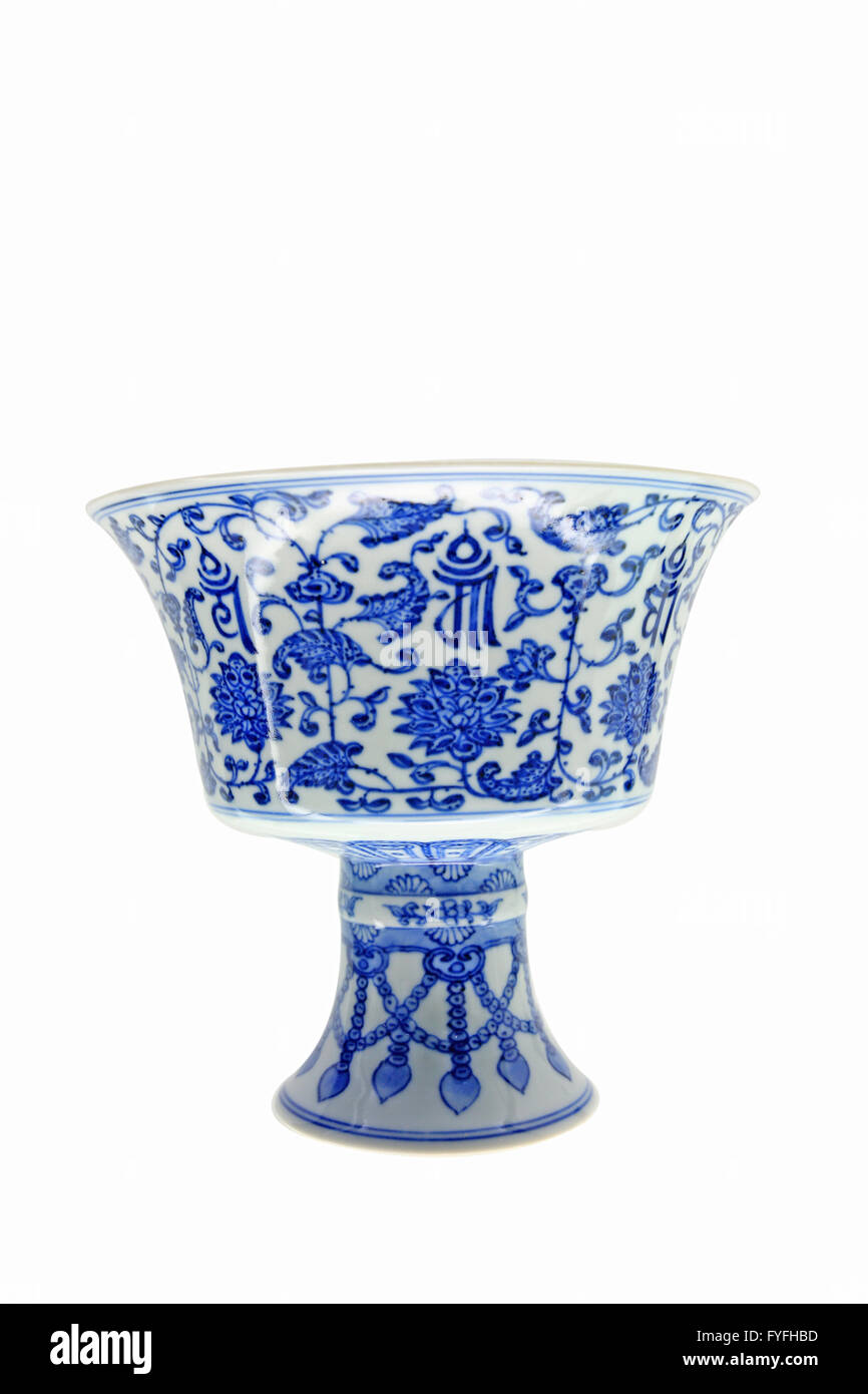 Antike chinesische Vase Stockfoto