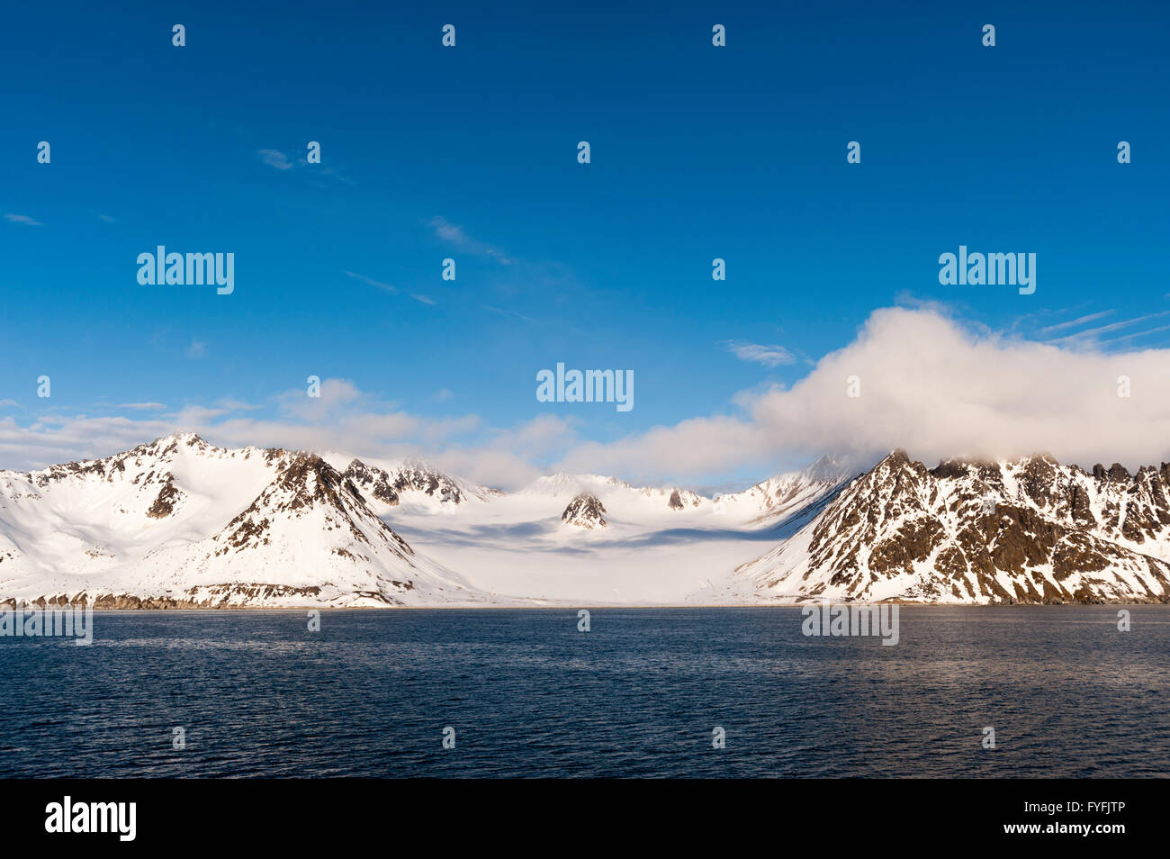 Magdalene Fjord, Spitzbergen, Svalbard und Jan Mayen, Norwegen Stockfoto