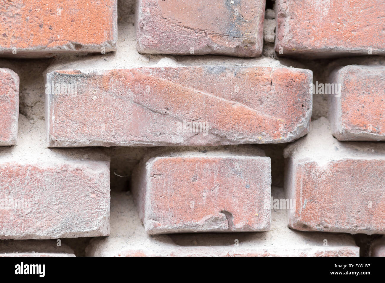 Gemauerte Wand Textur, Outdoor-Foto Stockfoto