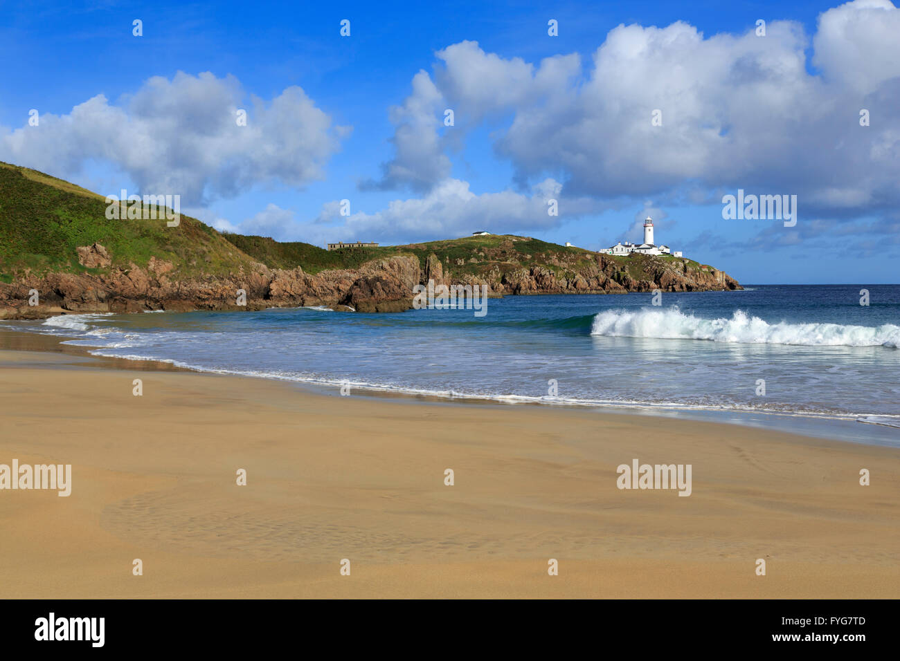 Fanad Head Lighthouse, County Donegal, Irland, Europa Stockfoto