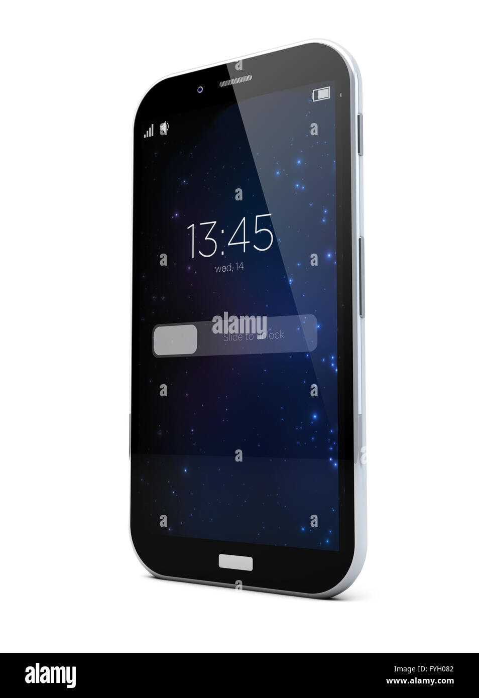 3D Render ein smartphone Stockfoto