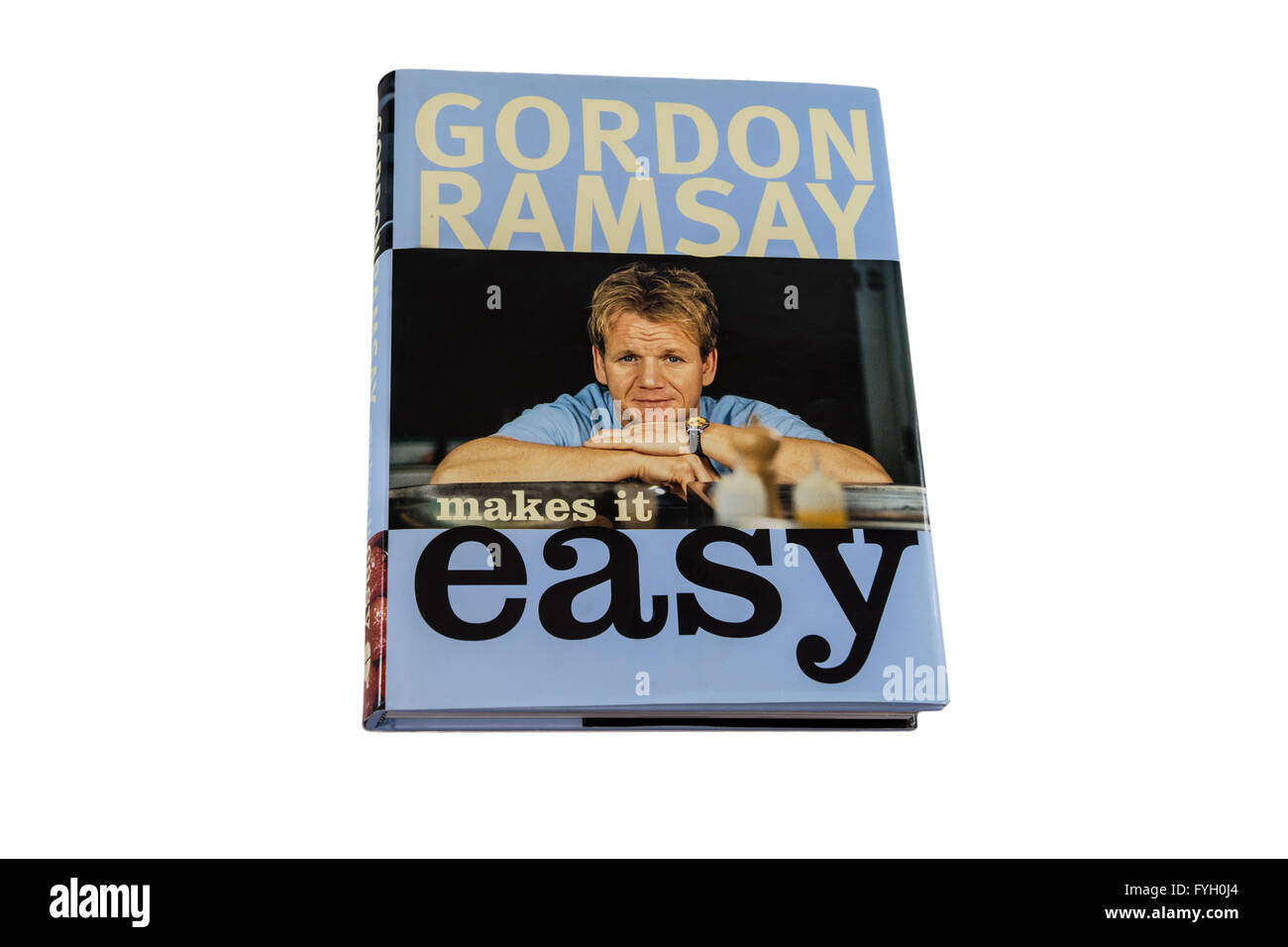 Gordon Ramsay erleichtert Stockfoto