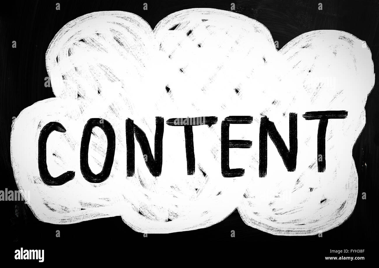 Social-Media-Konzept - Text handschriftlich auf einer Tafel Stockfoto