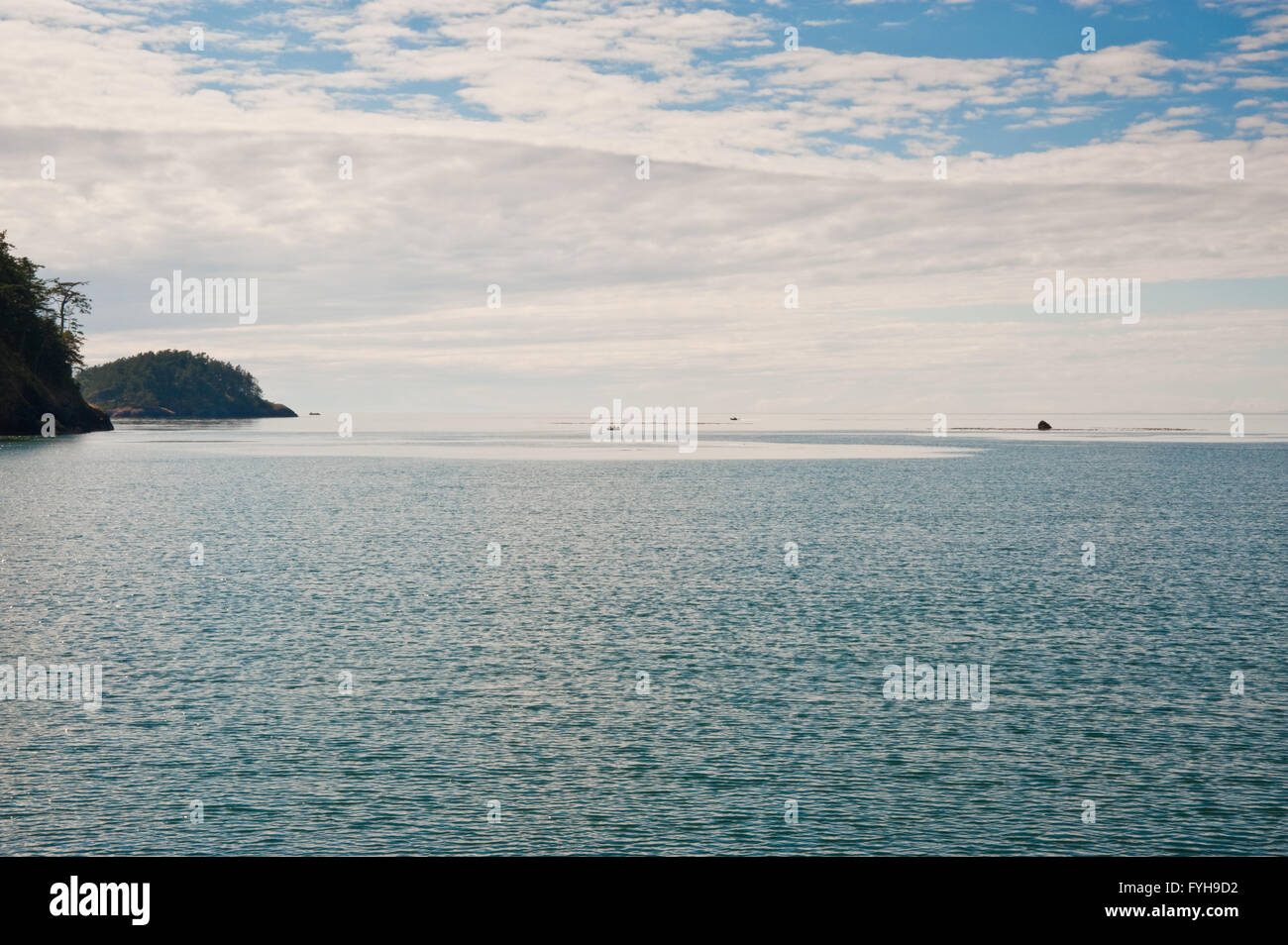 Deception Pass State Park, WA-Staat Stockfoto