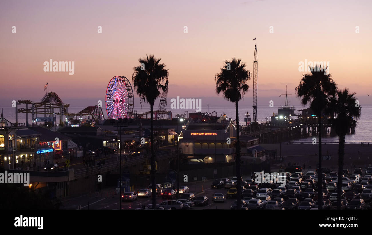 Santa Monica, Kalifornien Stockfoto