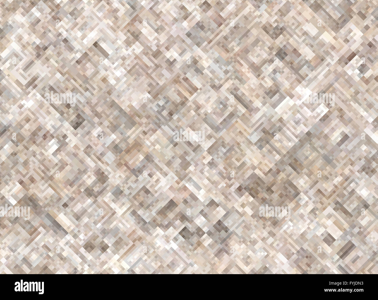viele abstrakte quadratischen Pixeln Hintergründe Stockfoto