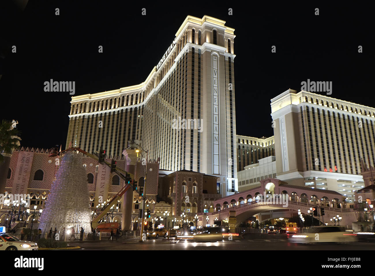 Das Venetian Las Vegas Stockfoto