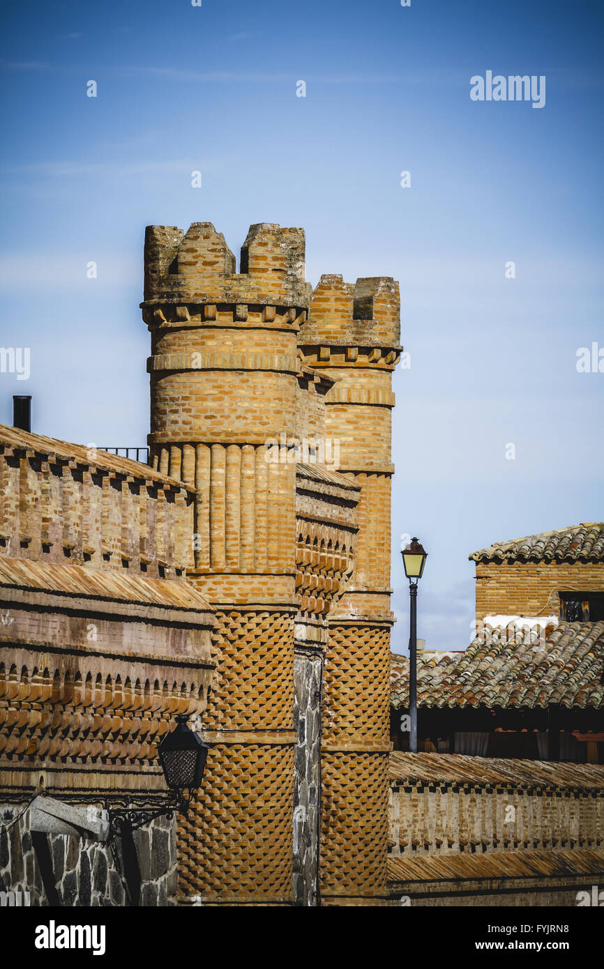Alcazar, Festung, Tourismus, Toledo, berühmte Stadt in Spanien Stockfoto