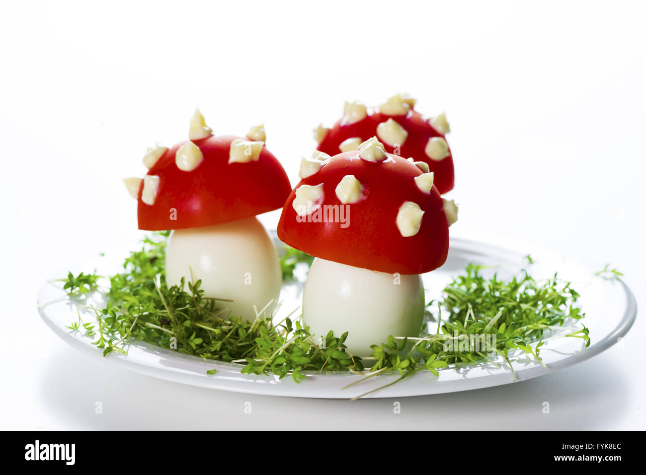 Frühstück für Kinder Stockfoto