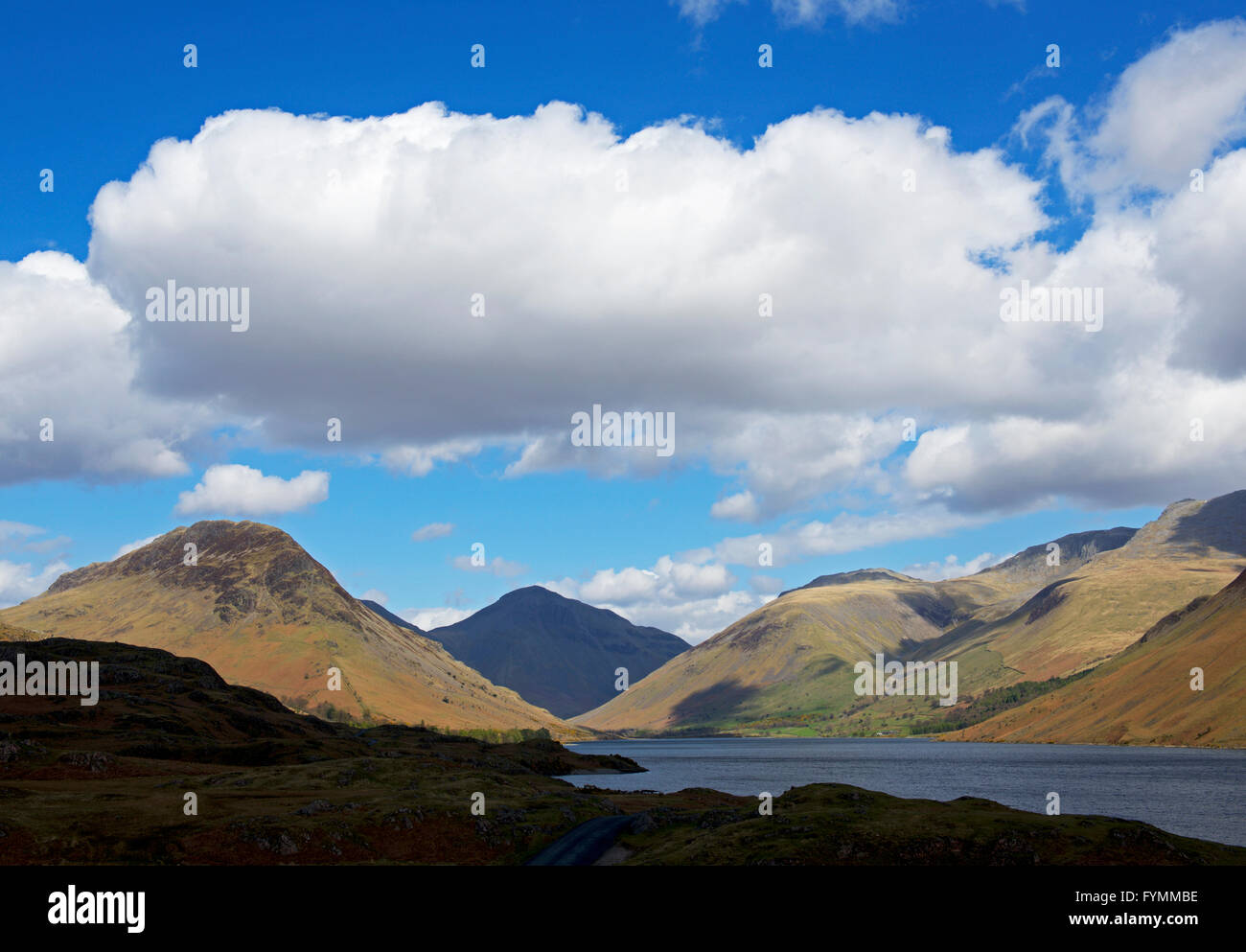 Wastwater, tiefste, Nationalpark Lake District, Cumbria, England UK Stockfoto