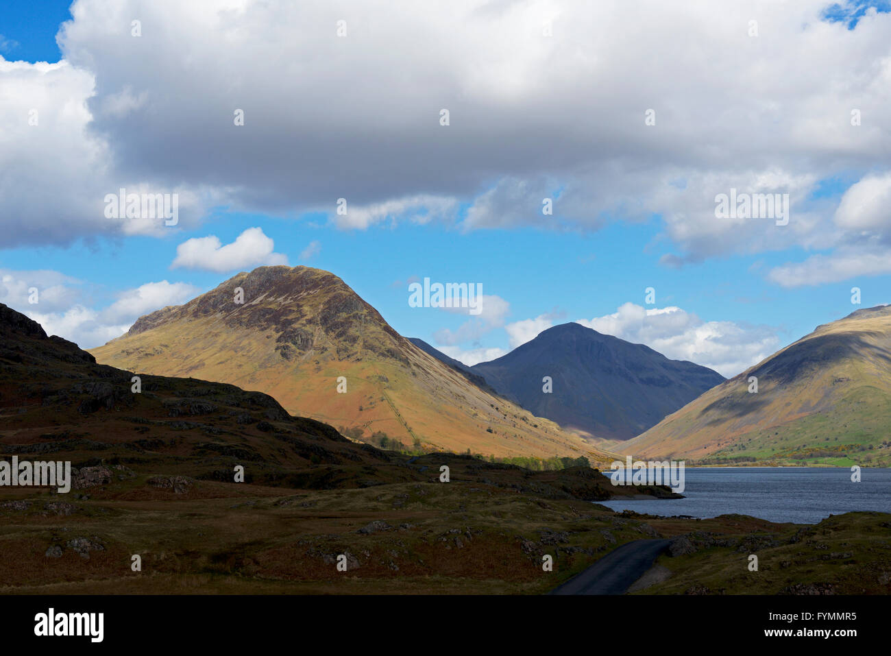 Wastwater, tiefste, Nationalpark Lake District, Cumbria, England UK Stockfoto