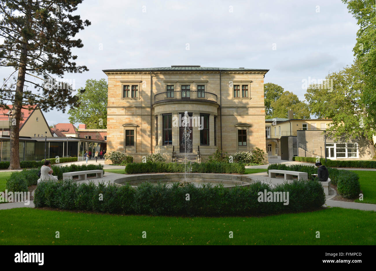 Villa Wahnfried, Richard-Wagner-Straße, Bayreuth, Bayern, Deutschland Stockfoto