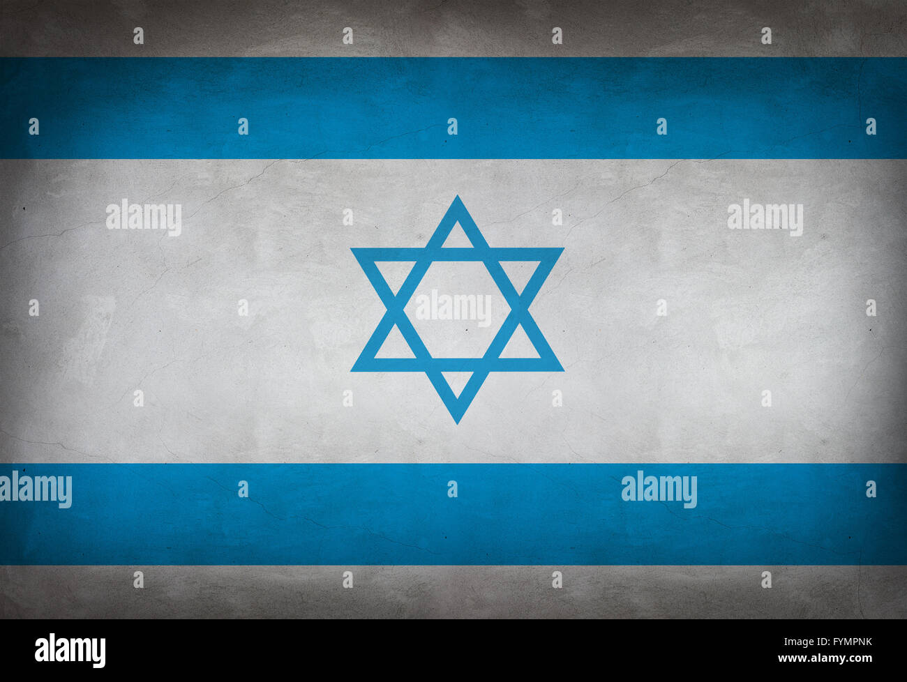 Kennzeichen Oa Israel Stockfoto