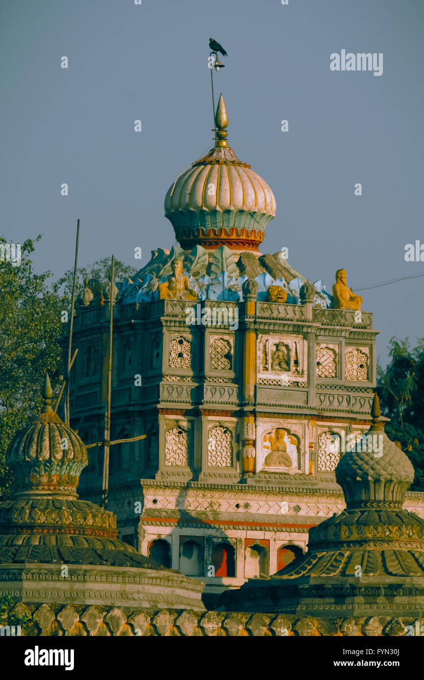 Omkareshwar Tempel, Pune, Maharashtra, Indien Stockfoto