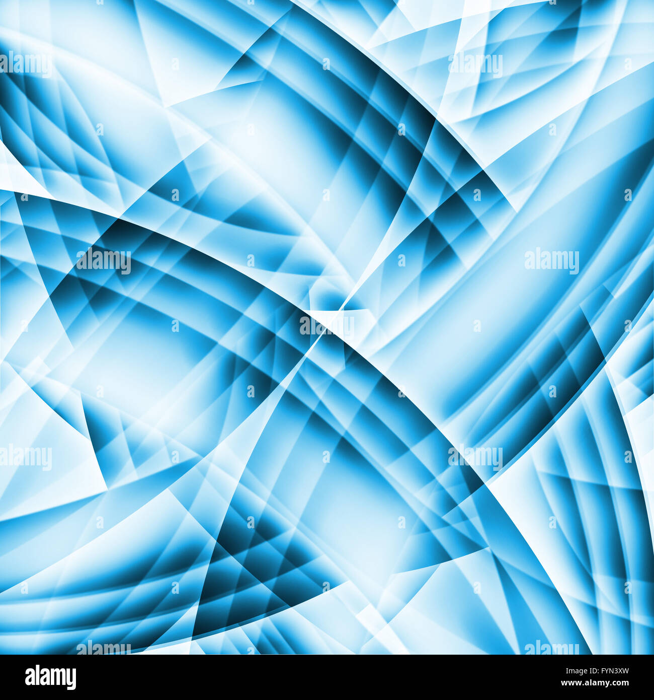 Abstrakte alte chaotische Muster mit bunten transluzente geschwungenen Linien Stockfoto