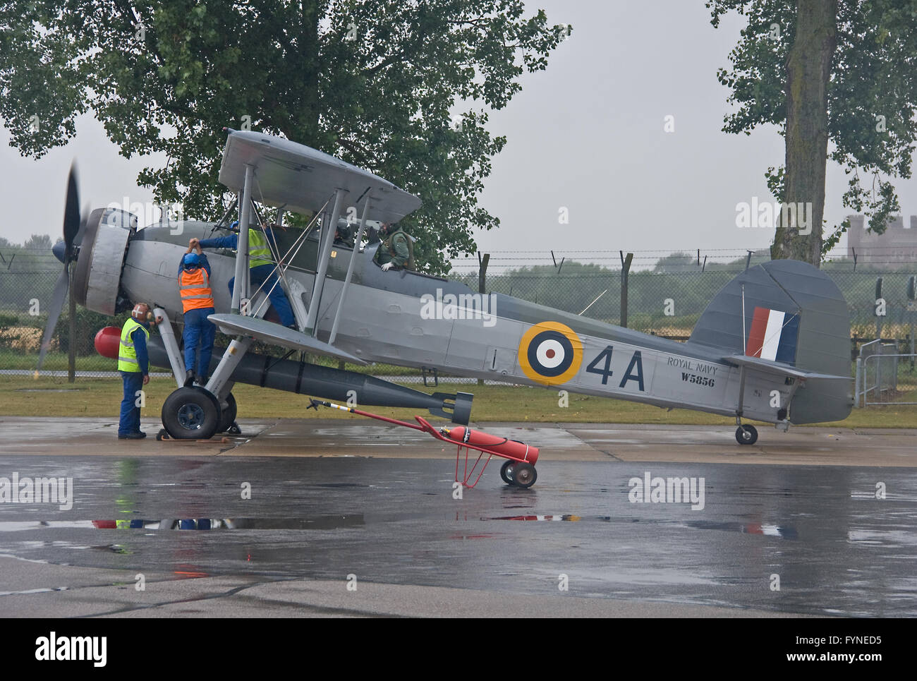 Fee Schwertfisch W5856 königliche Marine historischen Flug Stockfoto