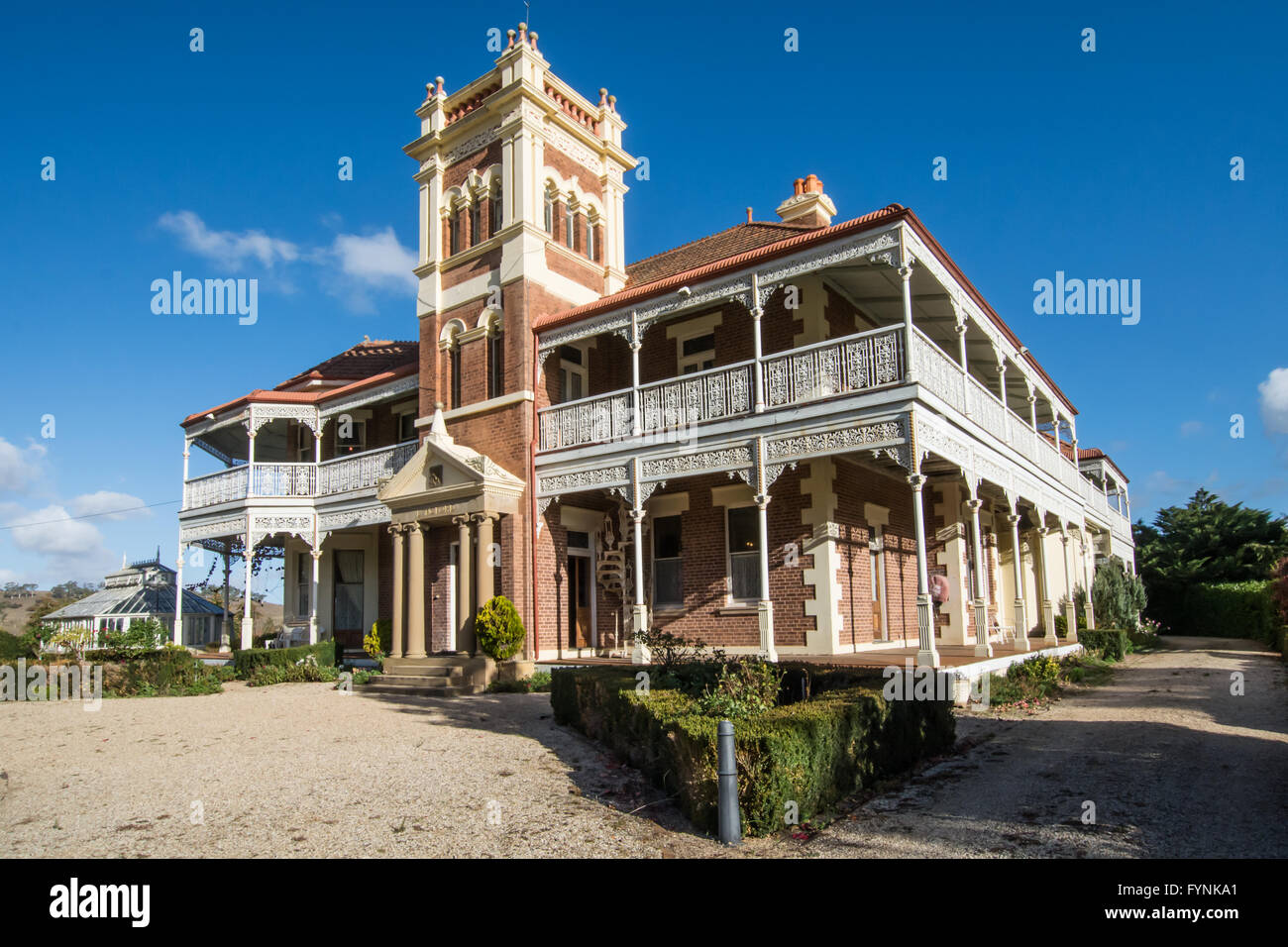 Australian Architecture House Veranda Stockfotos & Australian